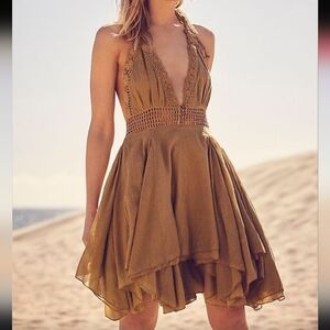 Free People Show Off Mini Dress Size S